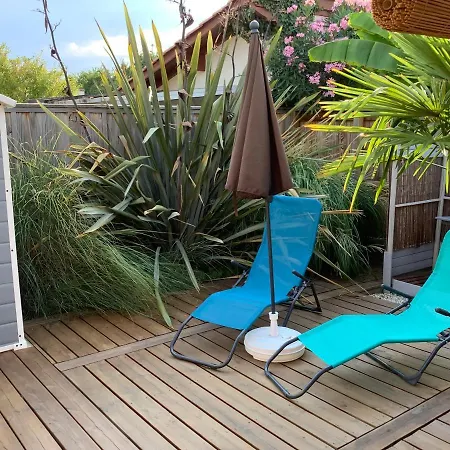 Nyaraló Agreable Cabane Du Bassin D'arcachon Andernos-les-Bains